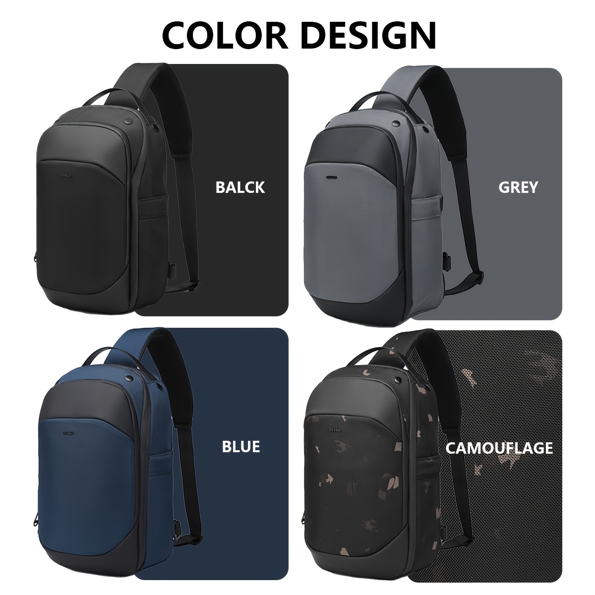 9731 12.9寸IPAD智能斜挎包