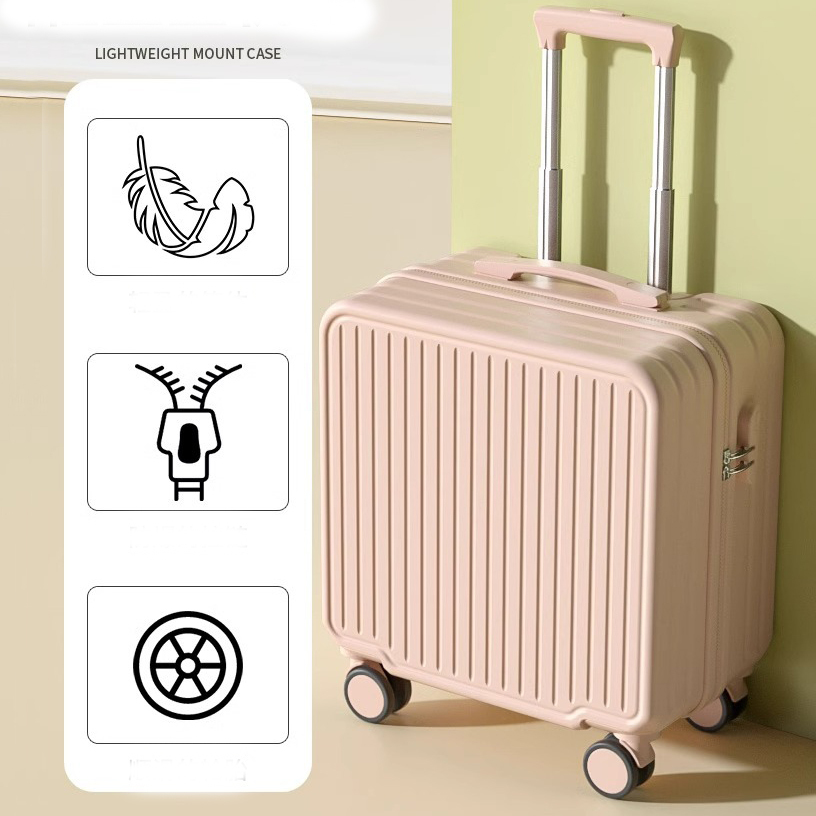 18-inch Boarding Luggage Lightweight Waterproof Combination Lock 20-inch Suitcase with Wheels