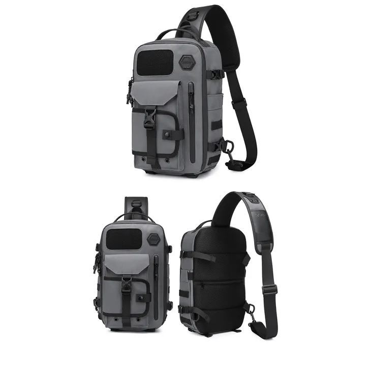  9737 Modern Fashion 12.9 iPad Tactical Sling Bag