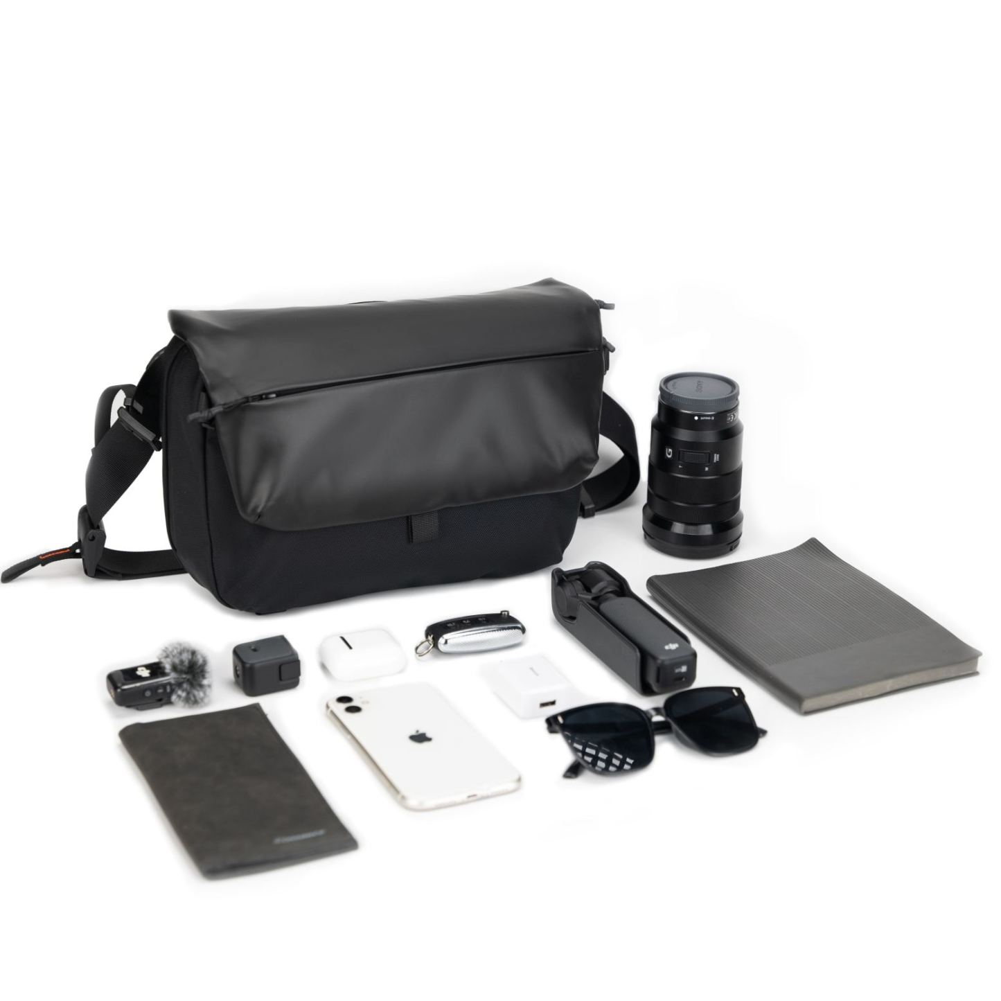 Sling Bag Chest Shoulder Pack for Men/Women, Water-resistant Lightweight Casual Funny Pack for Travel/Daily Commute