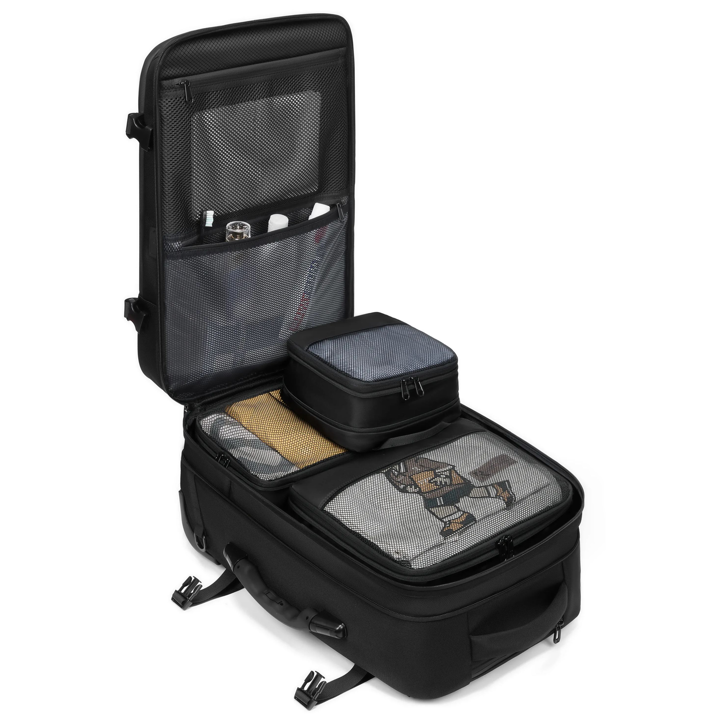 20-inch Carry on Vacuum Compression Travel Suitcase, 70L