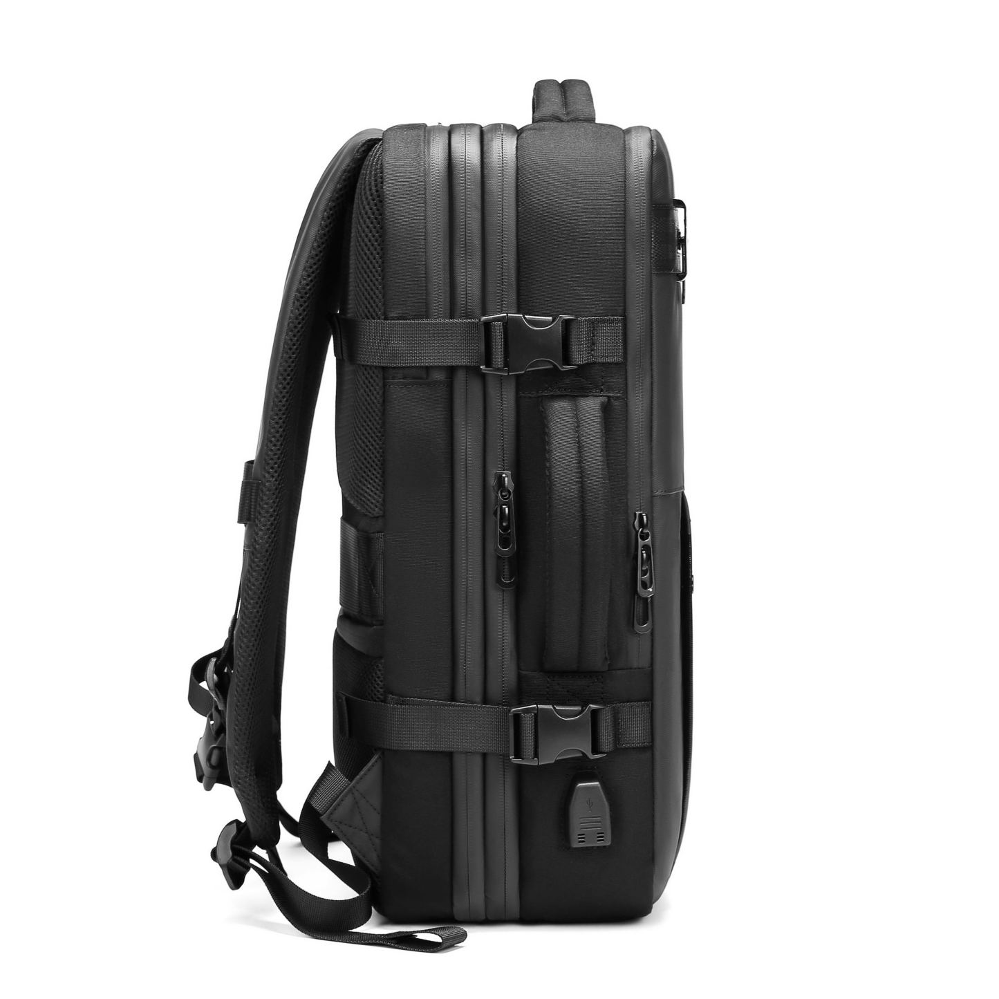 Vacuum Seal Travel Backpack 60L Expandable Air Compression System Water Resistant
