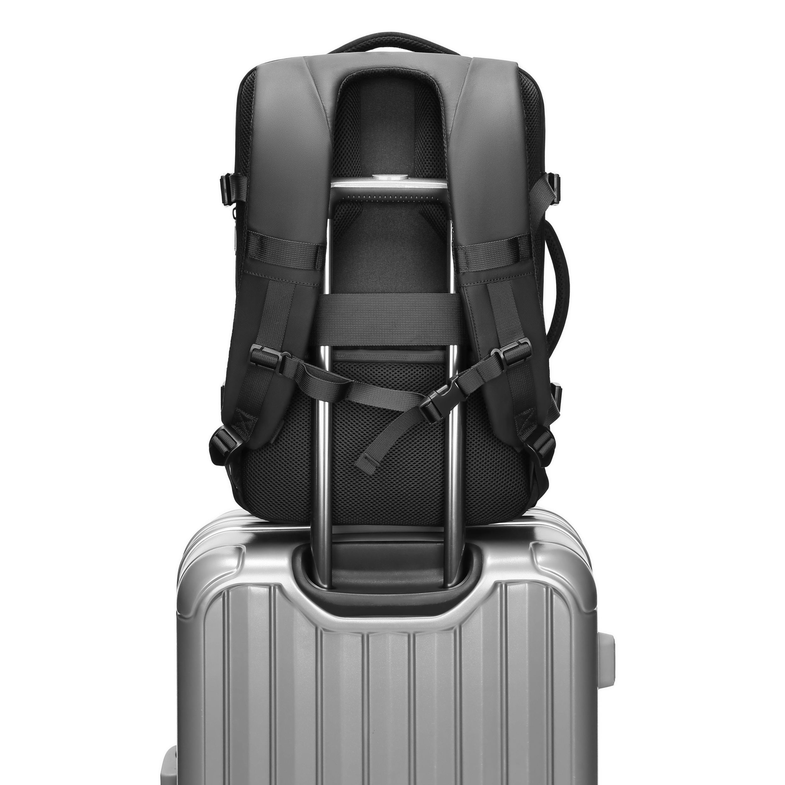 Vacuum Seal Travel Backpack 60L Expandable Air Compression System Water Resistant