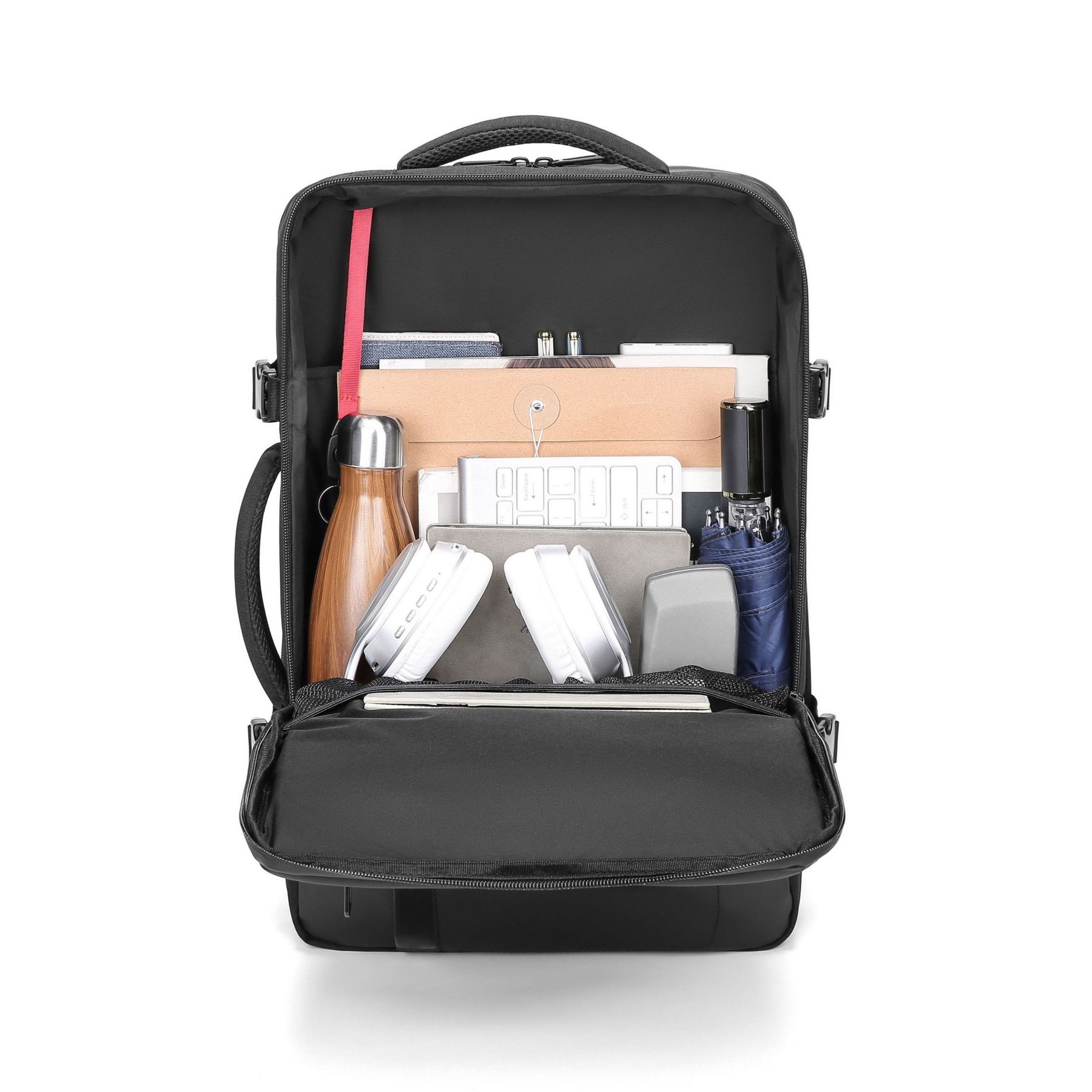 Vacuum Seal Travel Backpack 60L Expandable Air Compression System Water Resistant