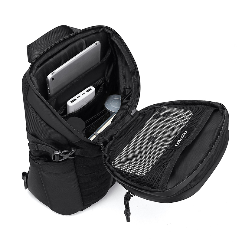OZUKO 9730 Tactical Sling Bag for 12.9 inch IPAD