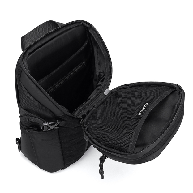 OZUKO 9730 Tactical Sling Bag for 12.9 inch IPAD