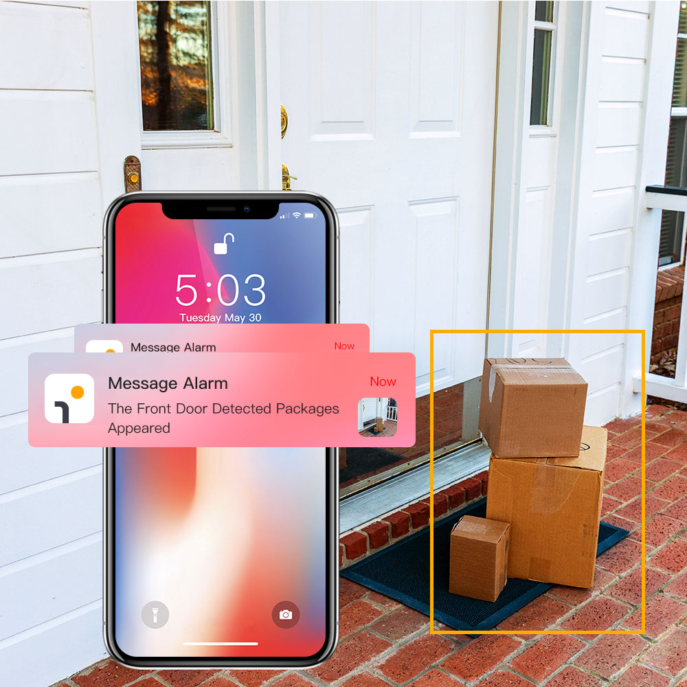 Arenti akkubetriebene Außenkamera mit Solarpanel GO2T und SP2 (2.4GHz WLAN)-Arenti EU