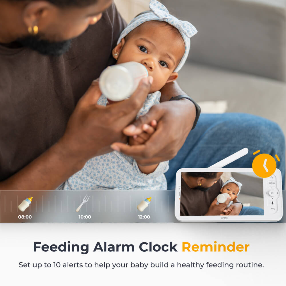 Arenti AInanny B2 Smart 1080P WLAN-Video-Babyphone mit Nachtsicht, Bewegungsalarmen und Zwei-Wege-Audio