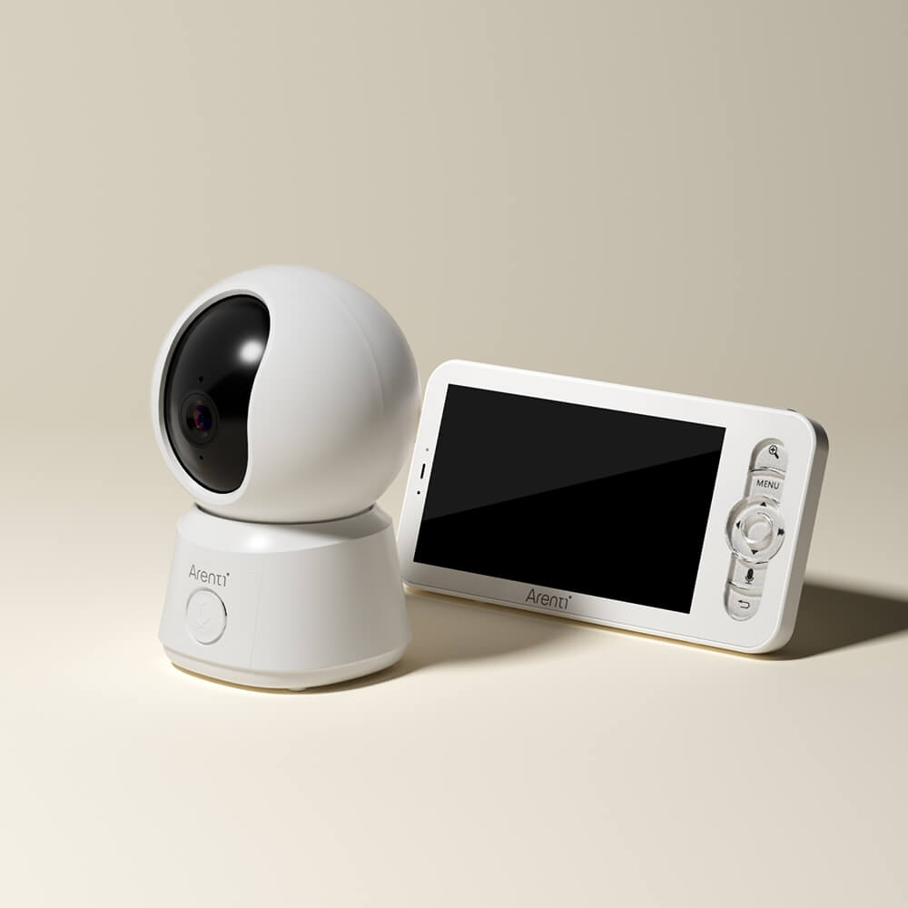 Arenti AInanny B2 Smart 1080P WLAN-Video-Babyphone mit Nachtsicht, Bewegungsalarmen und Zwei-Wege-Audio