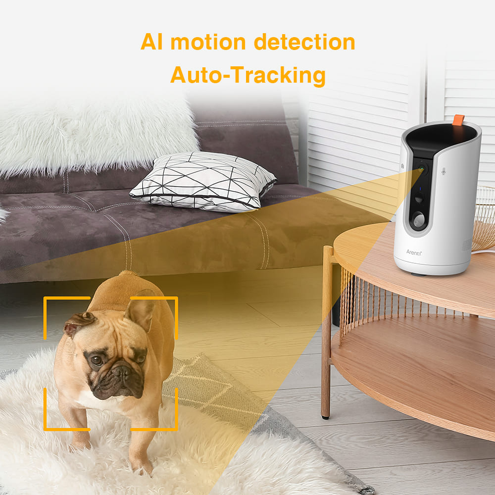Arenti Dog Treat Camera Petcam1T 2,4 und 5,8 GHz Dual-Band Wi-Fi-Arenti EU