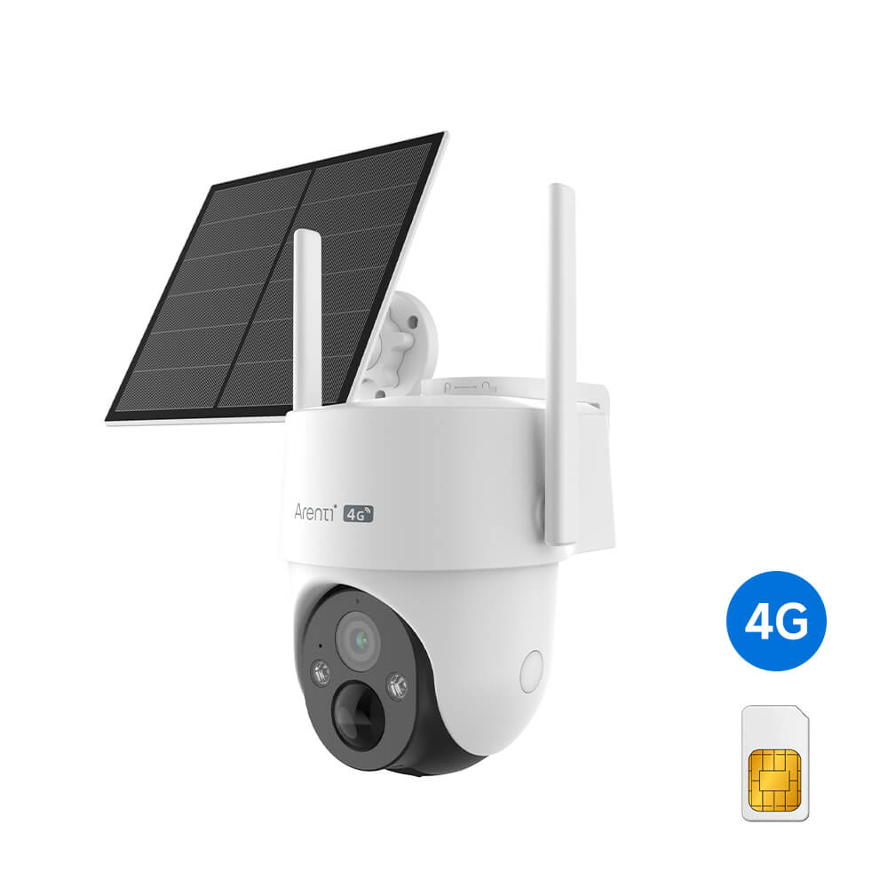 GO3G+SP2 2K 3MP 4G Outdoor P/T Akku-Sicherheitskamera