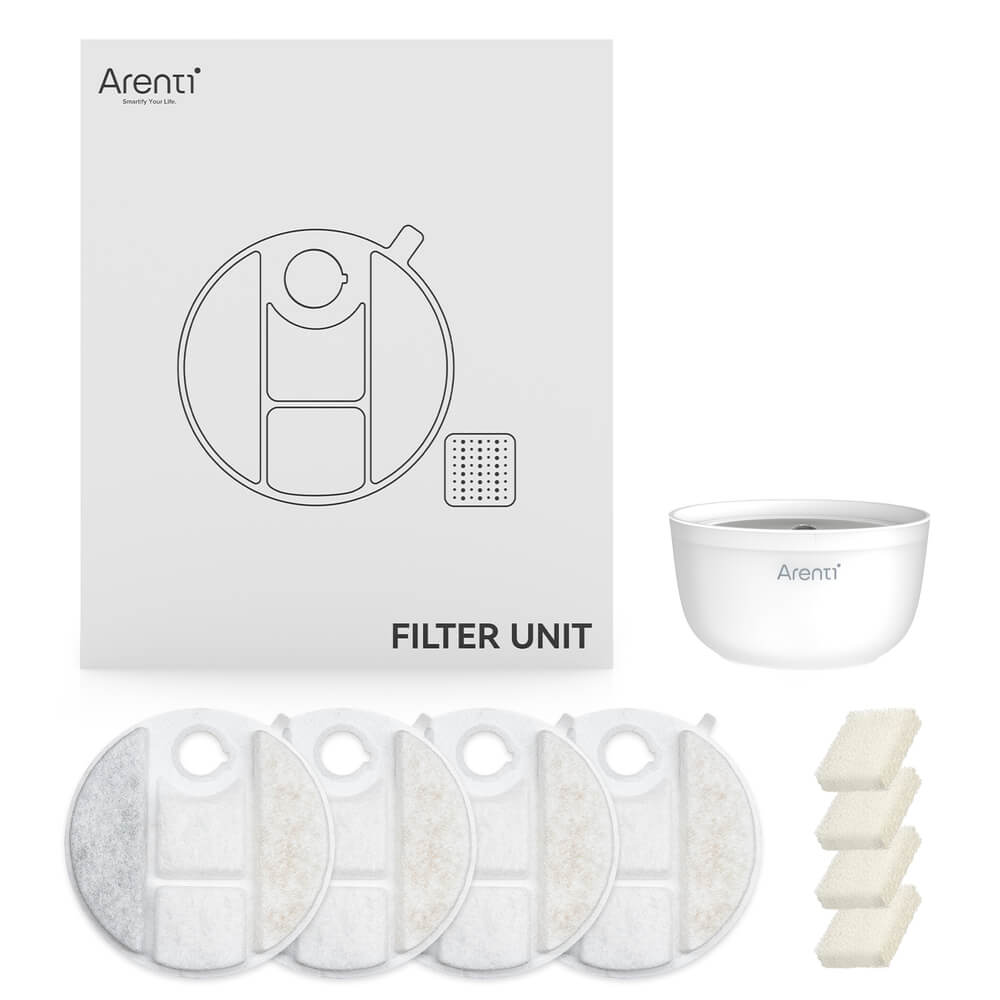 Arenti Ersatzfilter für den Trinkbrunnen des Futterautomaten 2