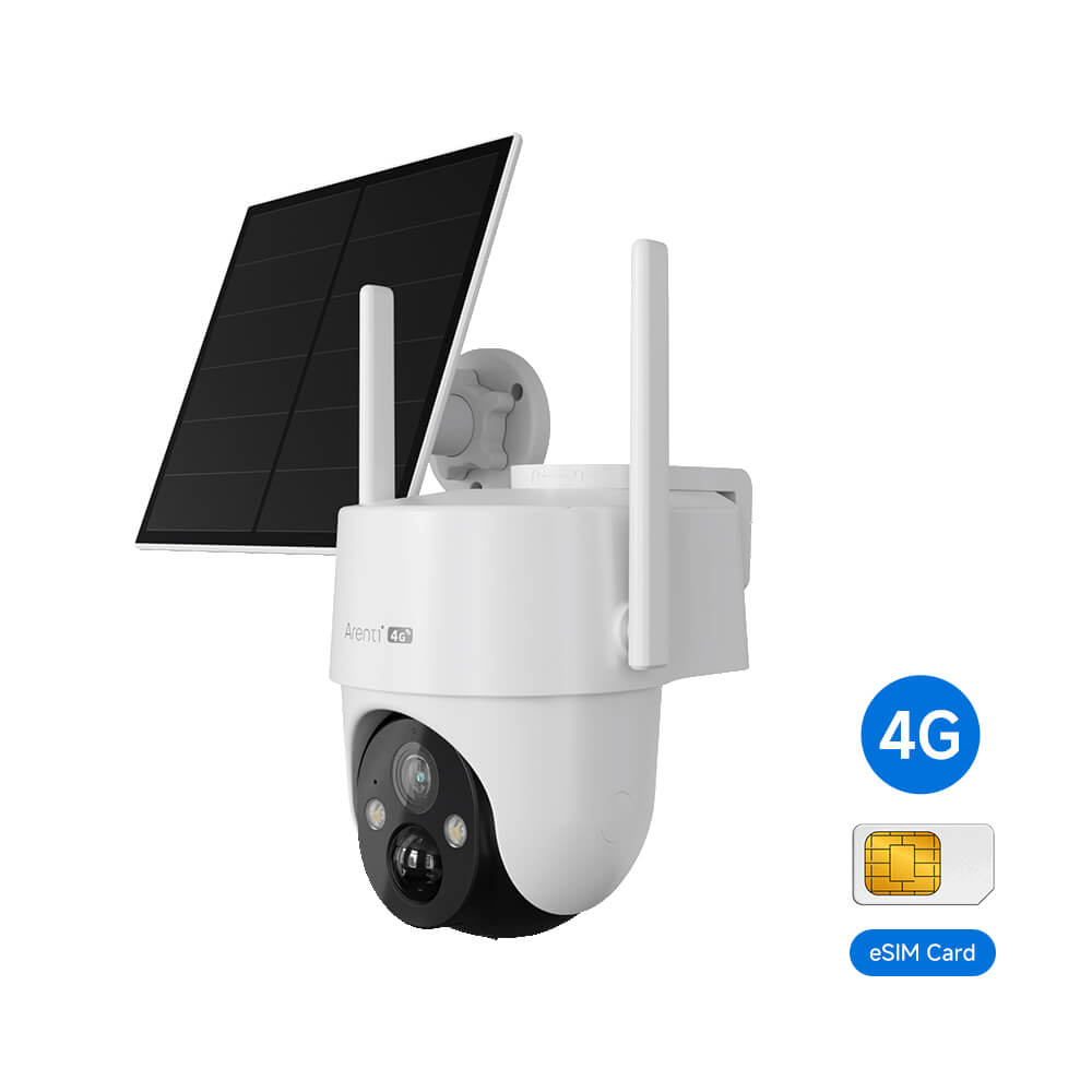 GO3G+SP2 2K 3MP 4G Outdoor P/T Akku-Sicherheitskamera