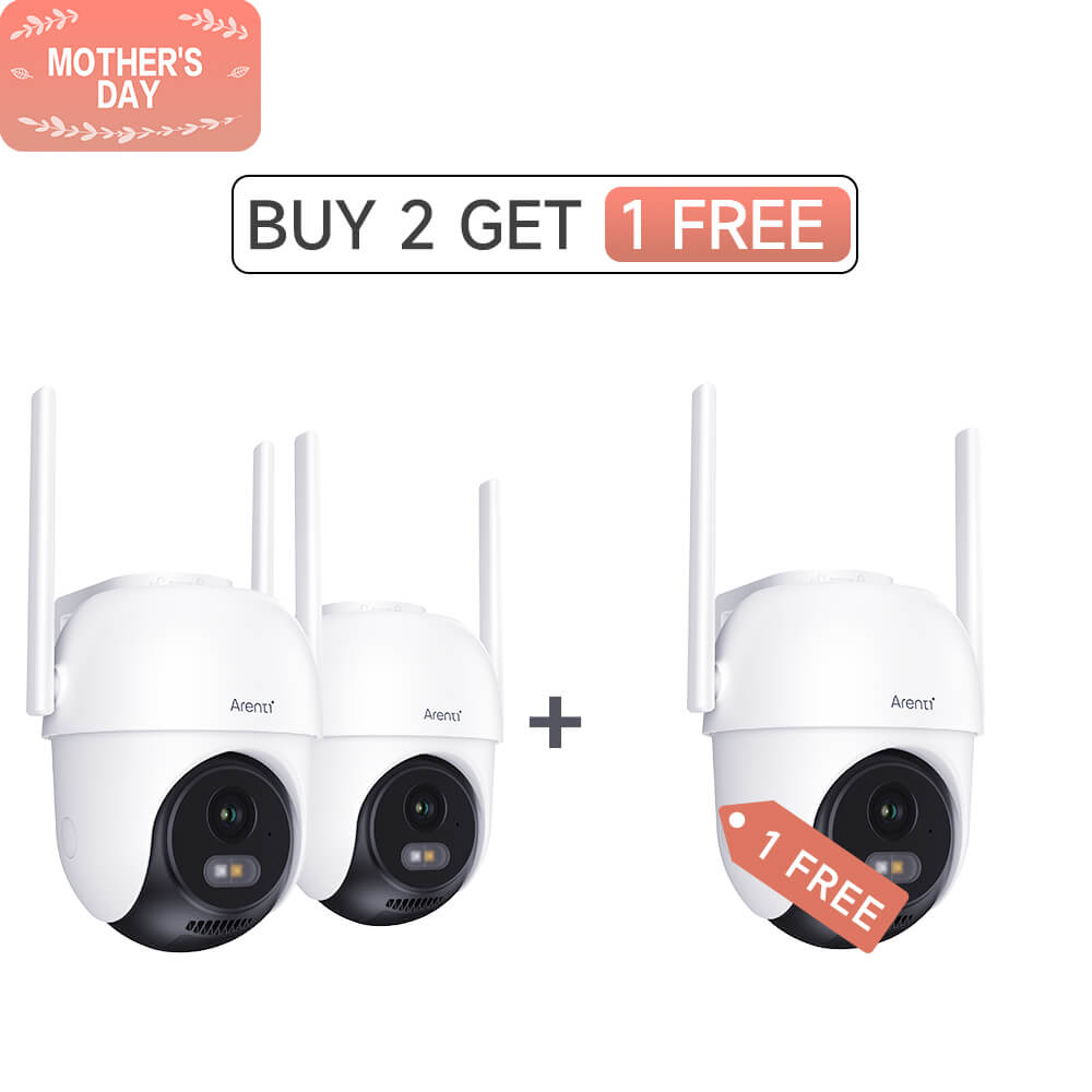 Arenti Outdoor Security Cameras | Wireless Home Camera