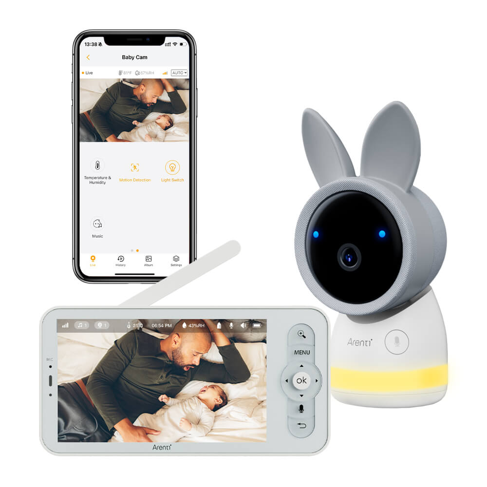 Arenti AInanny Baby Monitor | Split Screen Camera Monitor