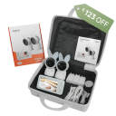 2 camera's, 1 scherm en reiskoffer