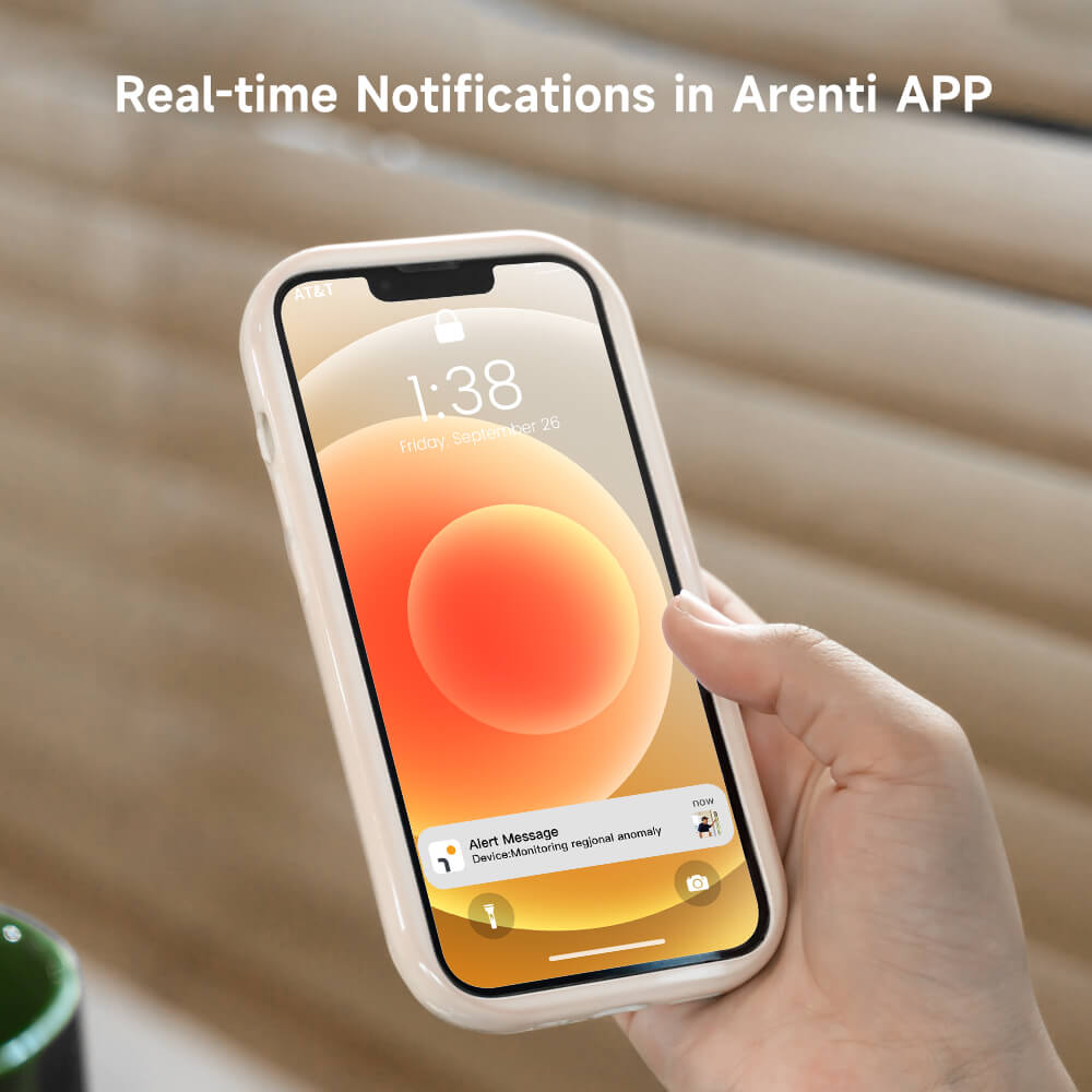Arenti P3TT 3MP UHD Dual-Lens Indoor Schwenk-Neige-Kamera 2,4 GHz & 5 GHz Dual-Band WiFi-Arenti EU