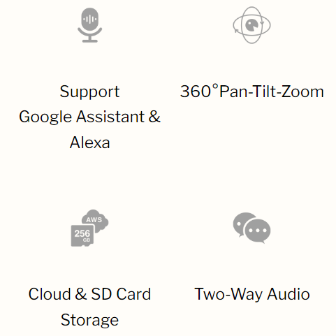 Arenti P2F Kabelgebundene Innenkamera 5 MP UHD Schwenken-Neigen 2,4 und 5,8 GHz Dual-Band Wi-Fi Ideal für Babyphone / Haustierkamera-Arenti EU
