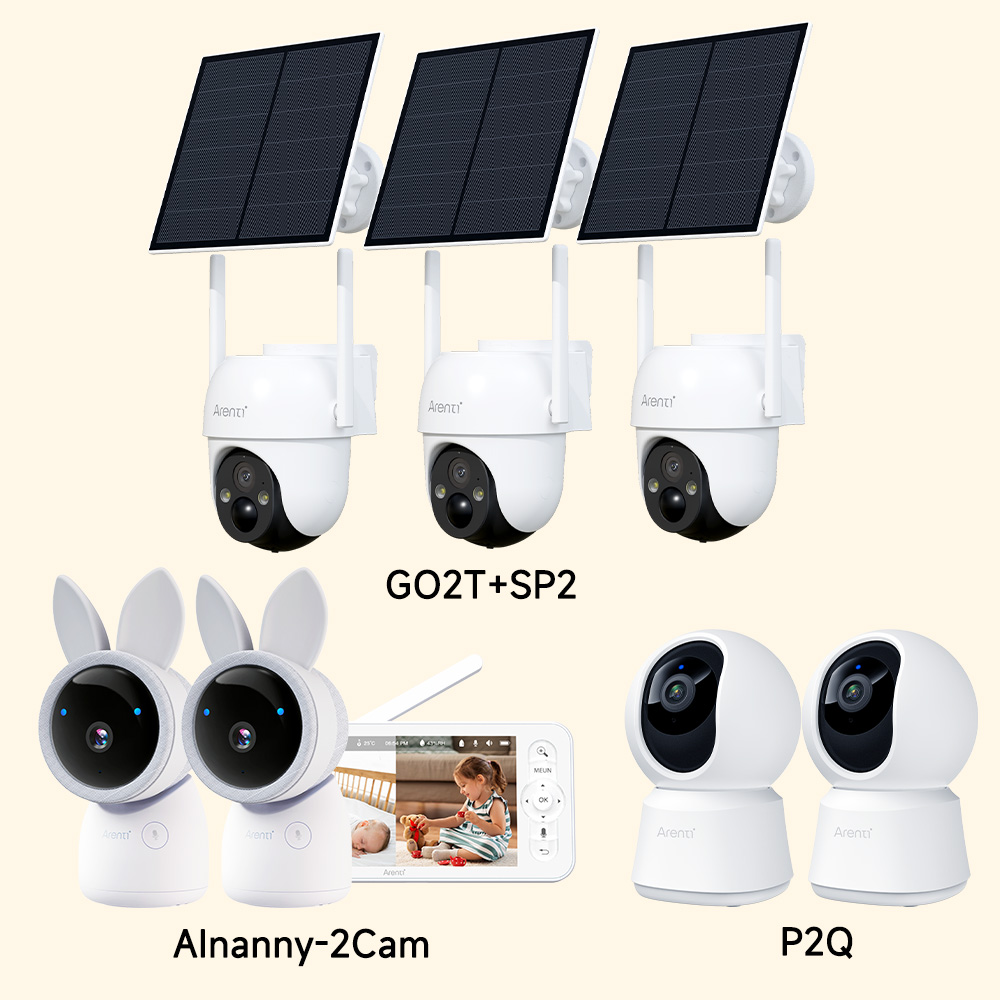 Best Choices for Home Security: Arenti Camera Bundles of Indoor & Outdoor Camera & Baby Monitor & Petcam