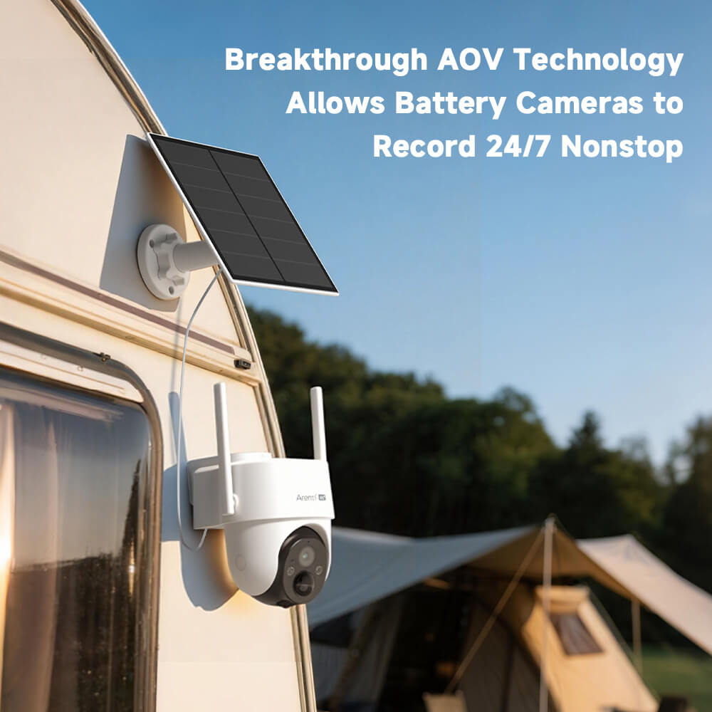 GO3G+SP2 2K 3MP 4G Outdoor P/T Akku-Sicherheitskamera