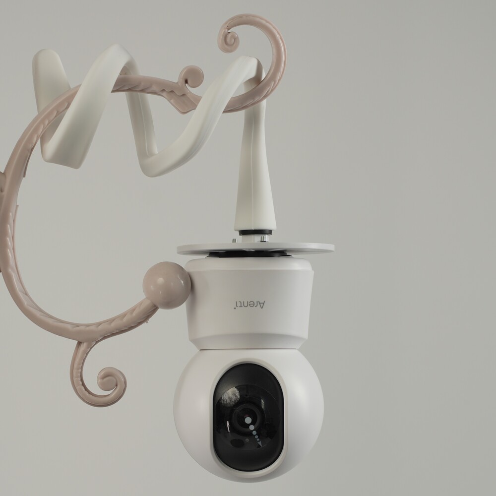 AInanny Babyphone-Halterung – Universelle Innenkamera-Halterung, kompatibel mit P2F, P3TT-Arenti EU