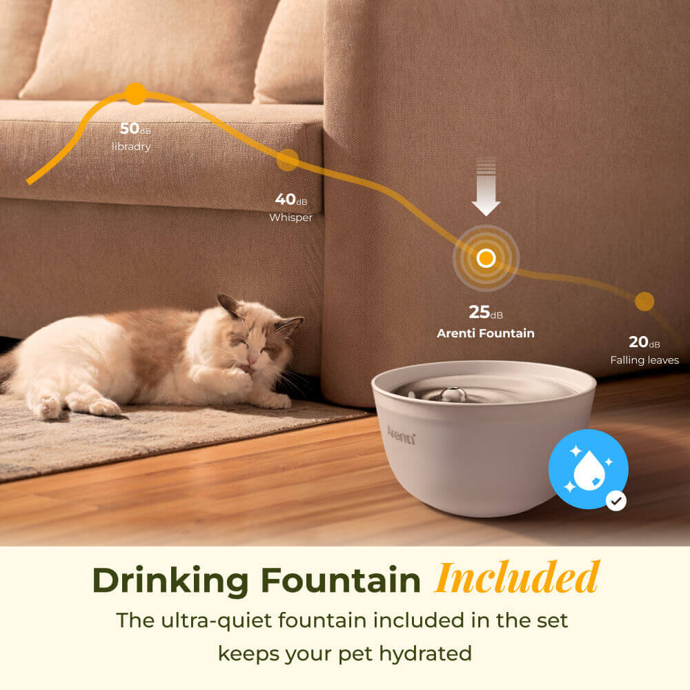 Smarter Futterautomat mit neigbarer Kamera