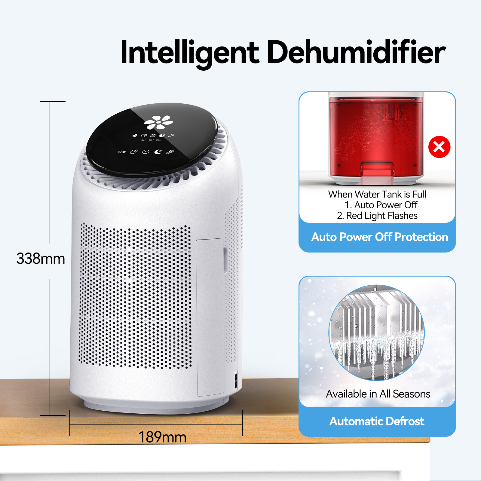 Dehumidifier and Air Purifier 2 in 1 A01