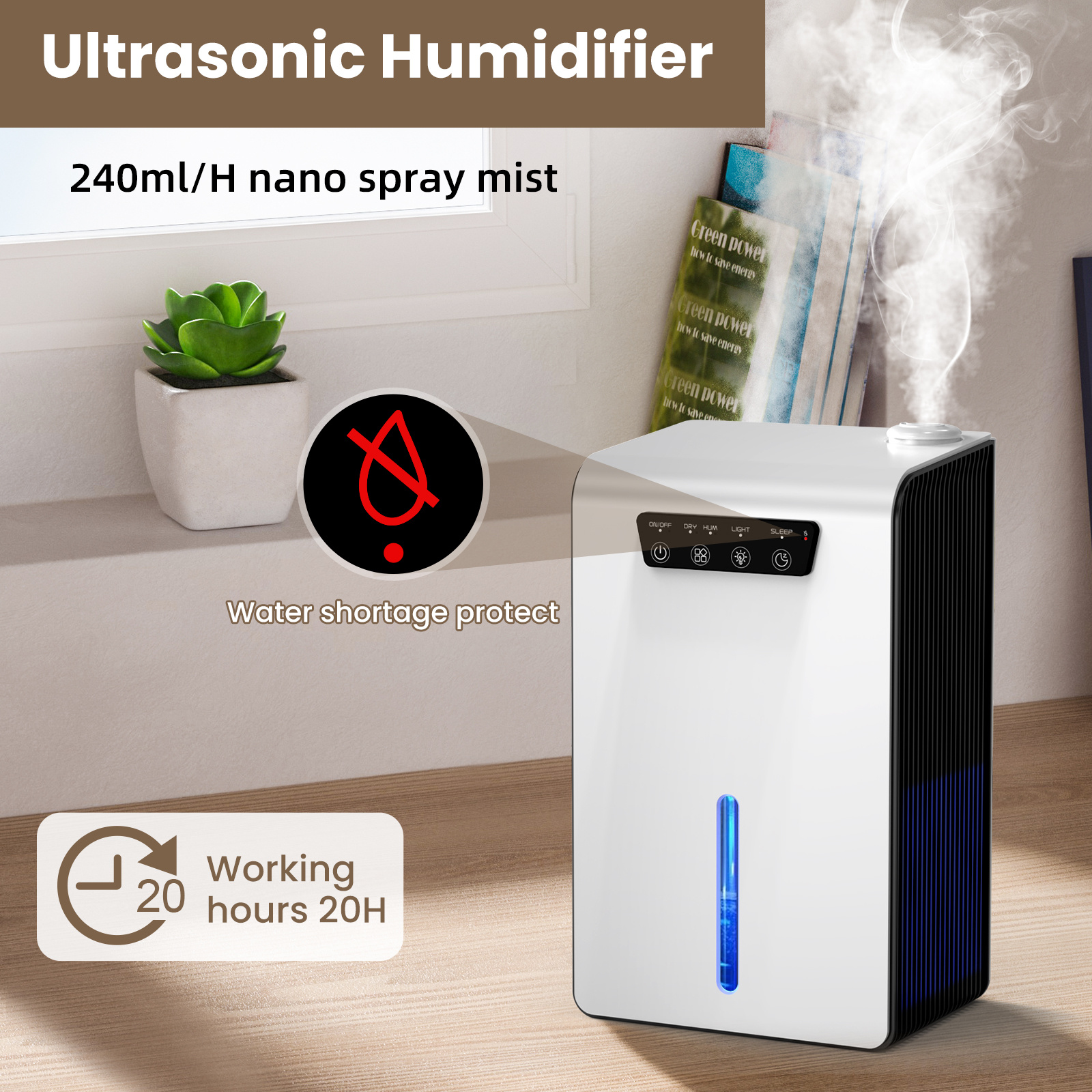 Dehumidifier and humidifier 2 in 1 HB641