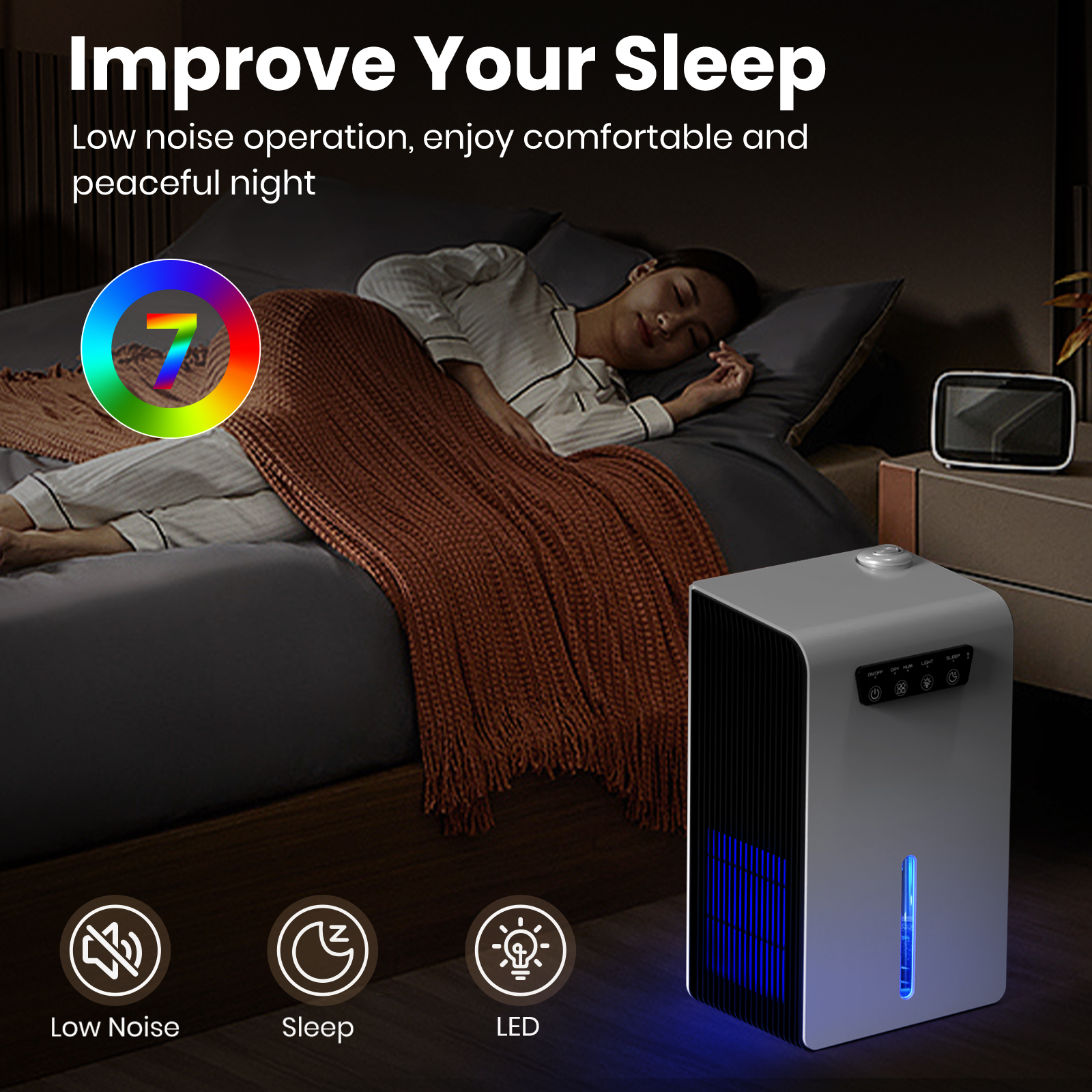 Dehumidifier and humidifier 2 in 1 HB641