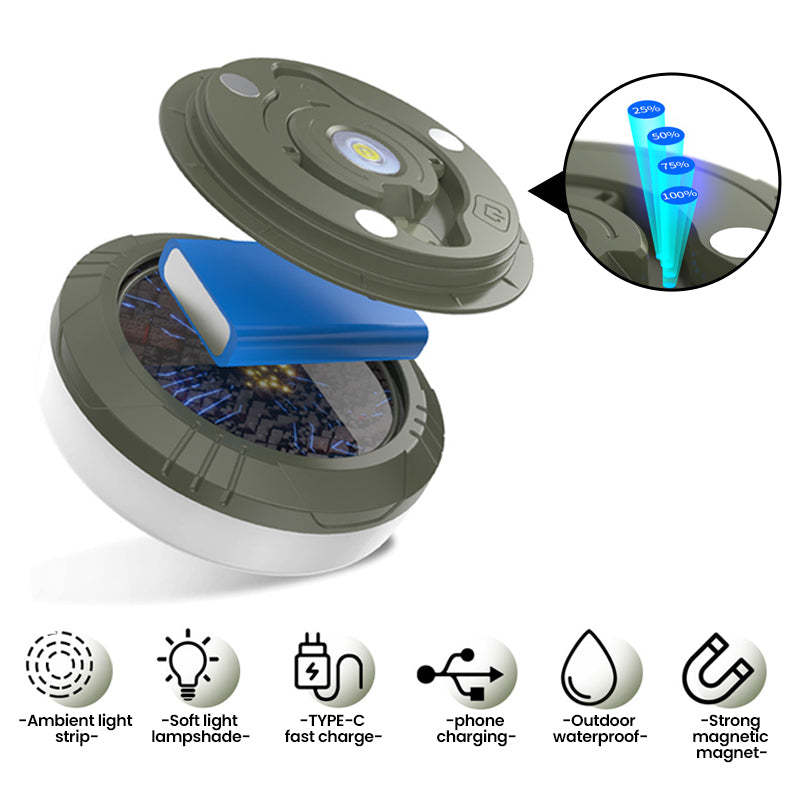 🔥BIG SALE - HALF PRICE🔥Outdoor Waterproof Portable Stowable String Light