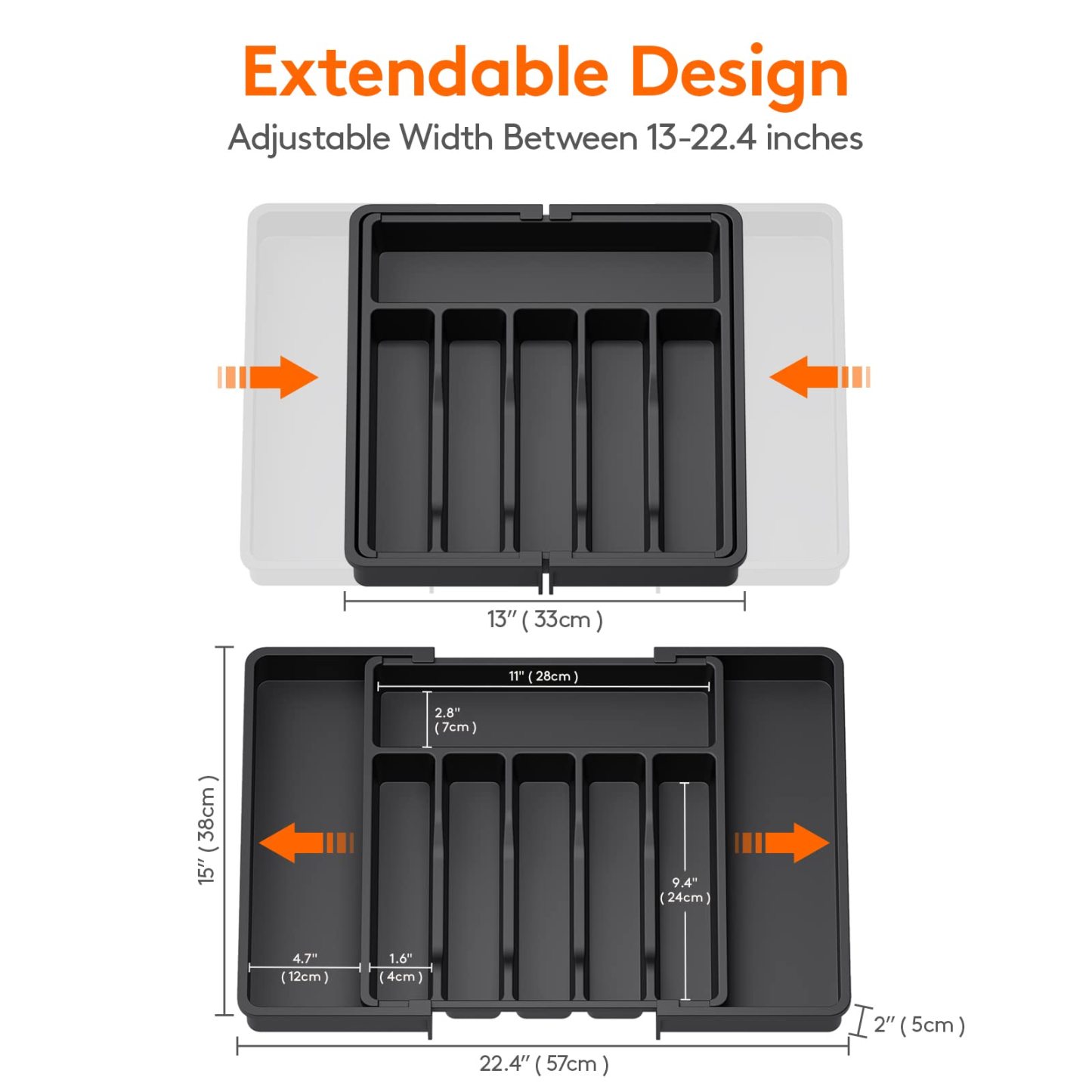 (🎯 HOT SALE- SAVE 48% OFF)Expandable Utensil Tray