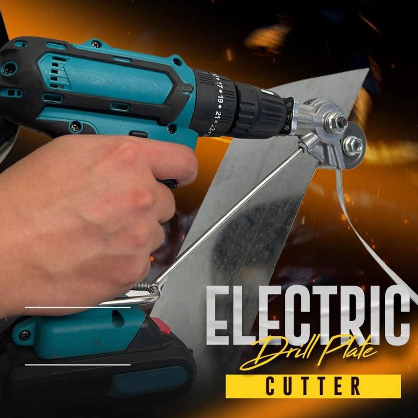 Electric Drill Shears Attachment Cutter Nibbler🔥