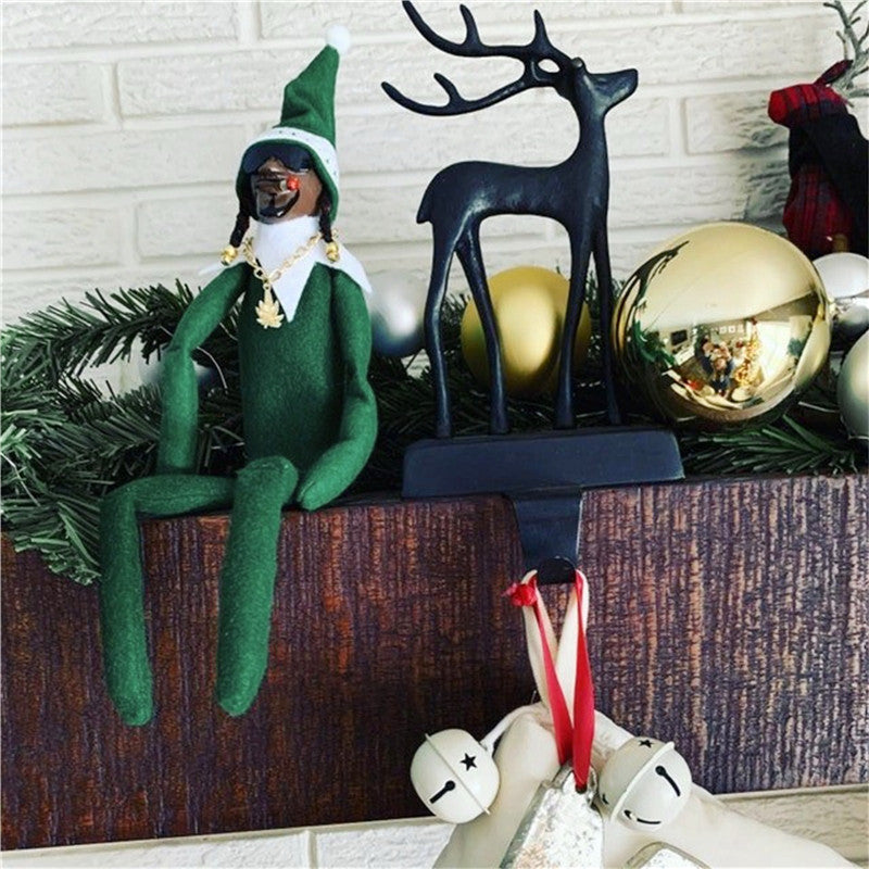 (❤️✨Last Day Promotion - 50%OFF)  Christmas Elf Doll-Snoop on a Stoop