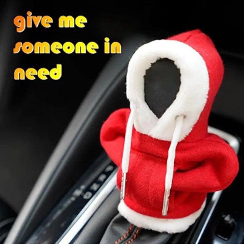 🌲Early Christmas Sale - 49% OFF🎁- Hoodie Car Gear Shift Cover - 🎉BUY 3 PAY 2