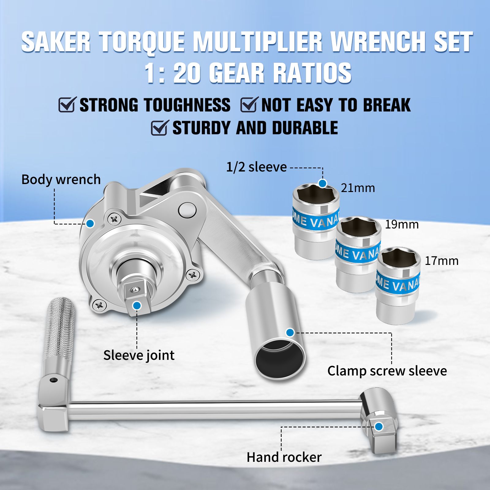 (🎯 HOT SALE- SAVE 48% OFF) Torque Multiplier Wrench Set
