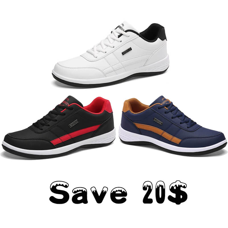 🔥On This Week Sale 70% OFF🔥Men Arch Support & Breathable and Light & Non-Slip Shoes - Comfy Casual Walking Orthopedic Shoes