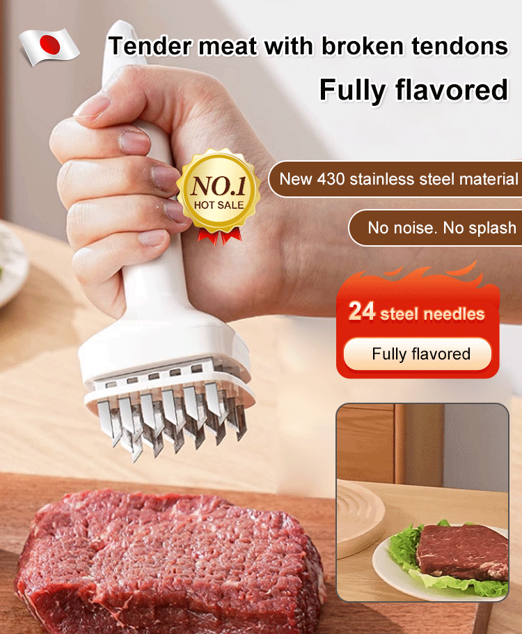 Household stainless steel meat looseing needle⚡⚡⚡Only the last 100 pcs left⚡