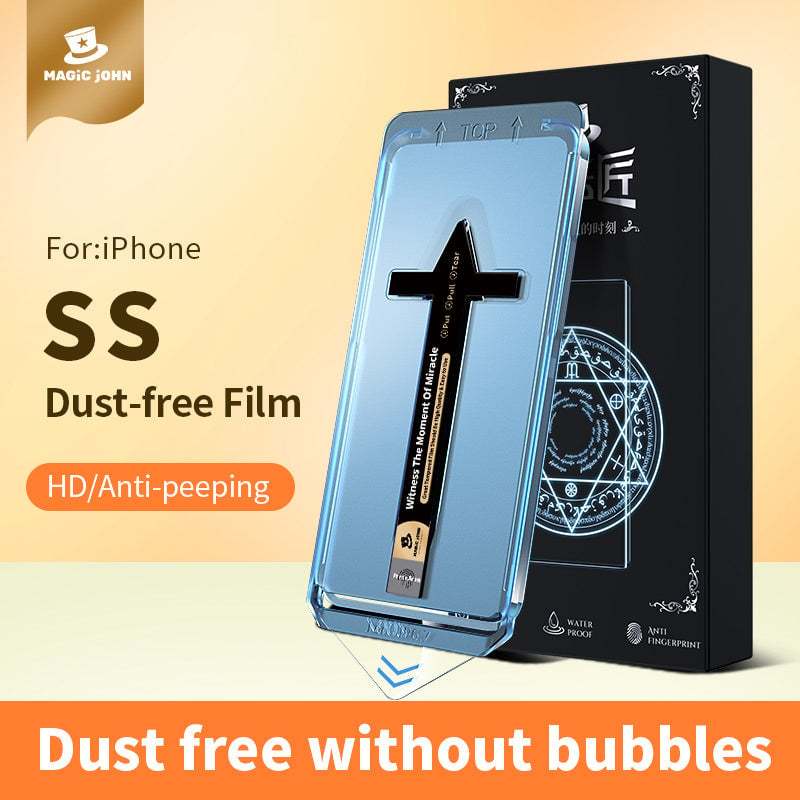 iPhone🔥49% off 📱Invisible Artifact Screen Protector -Dust Free Without Bubbles