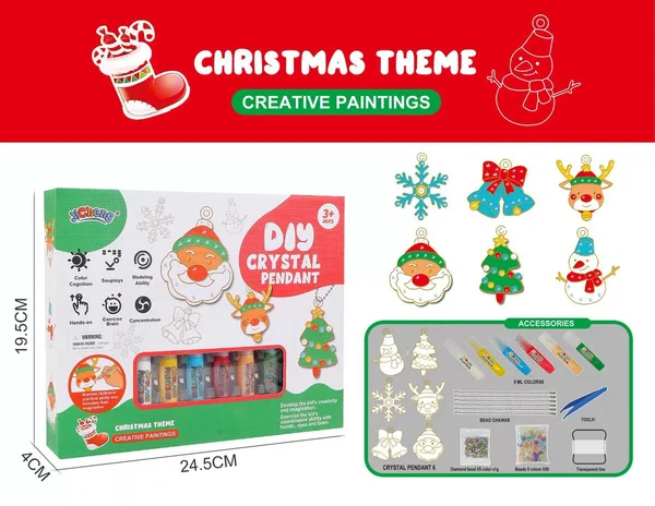 (🌲 Early Christmas Sale)🎁DIY Crystal Paint Arts and Crafts Set