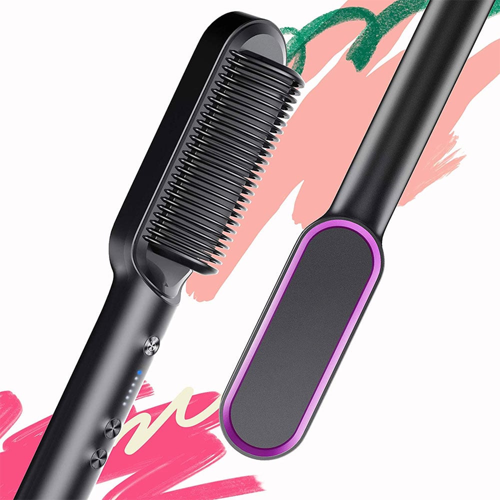💖Last Day Sale 50% Off💖Negative Ion Hair Straightener Styling Comb