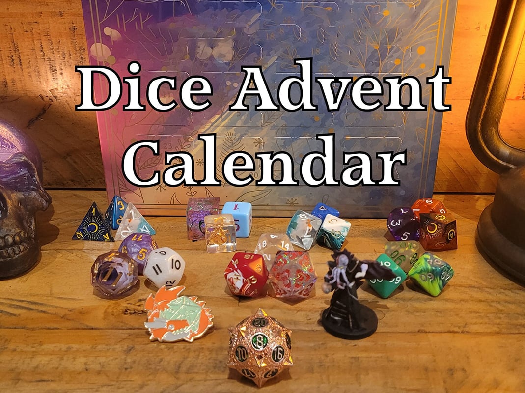 🔥LAST DAY 48% OFF - Dice Advent Calendar 2023
