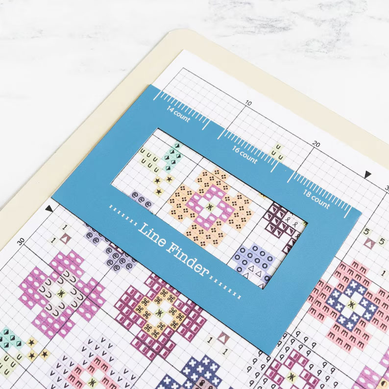 Cross Stitch Magnetic Line Finder
