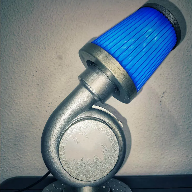 Turbo Lamp with Brake Disc Base