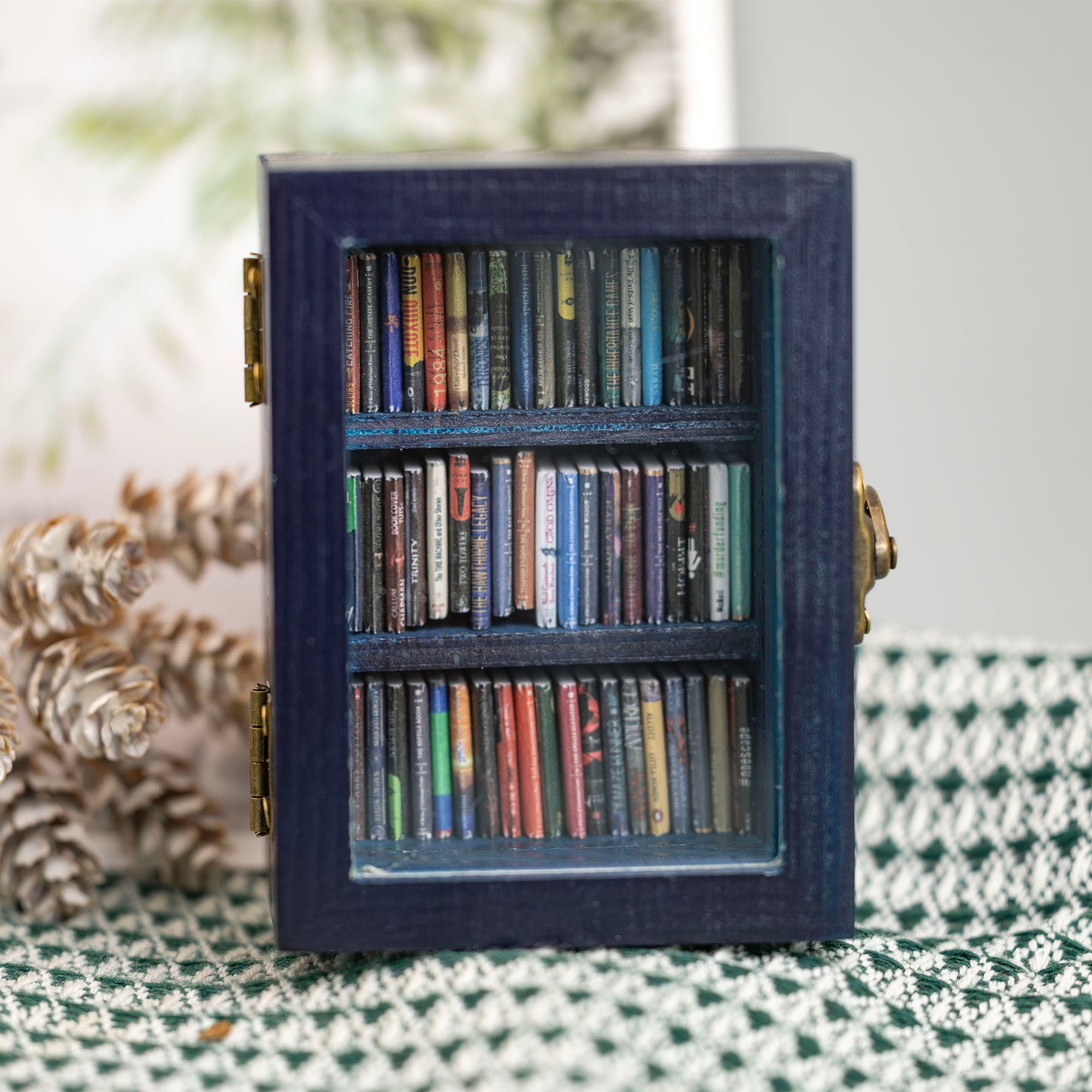 Vintage Pocket Edition Anxiety Bookcase