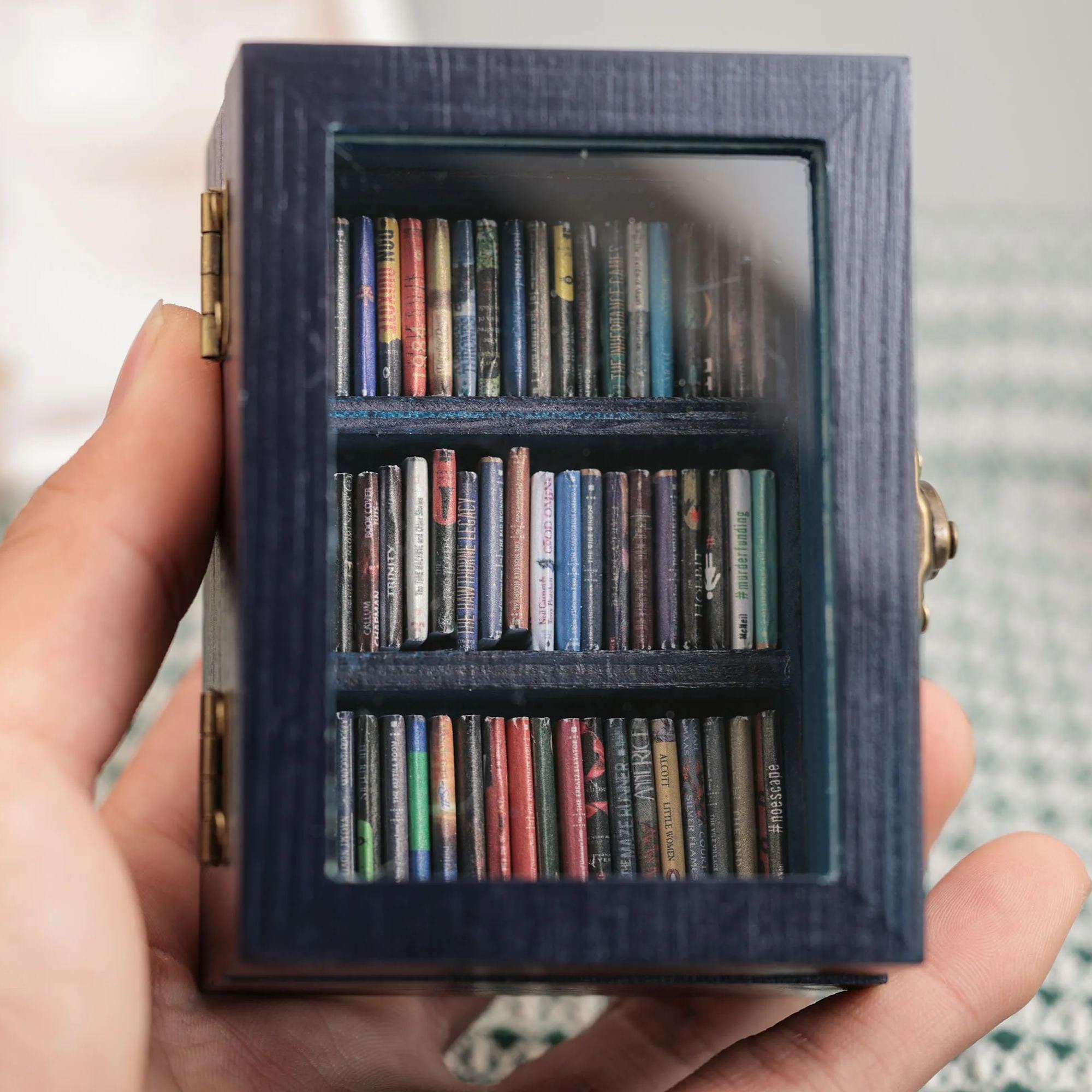 Vintage Pocket Edition Anxiety Bookcase