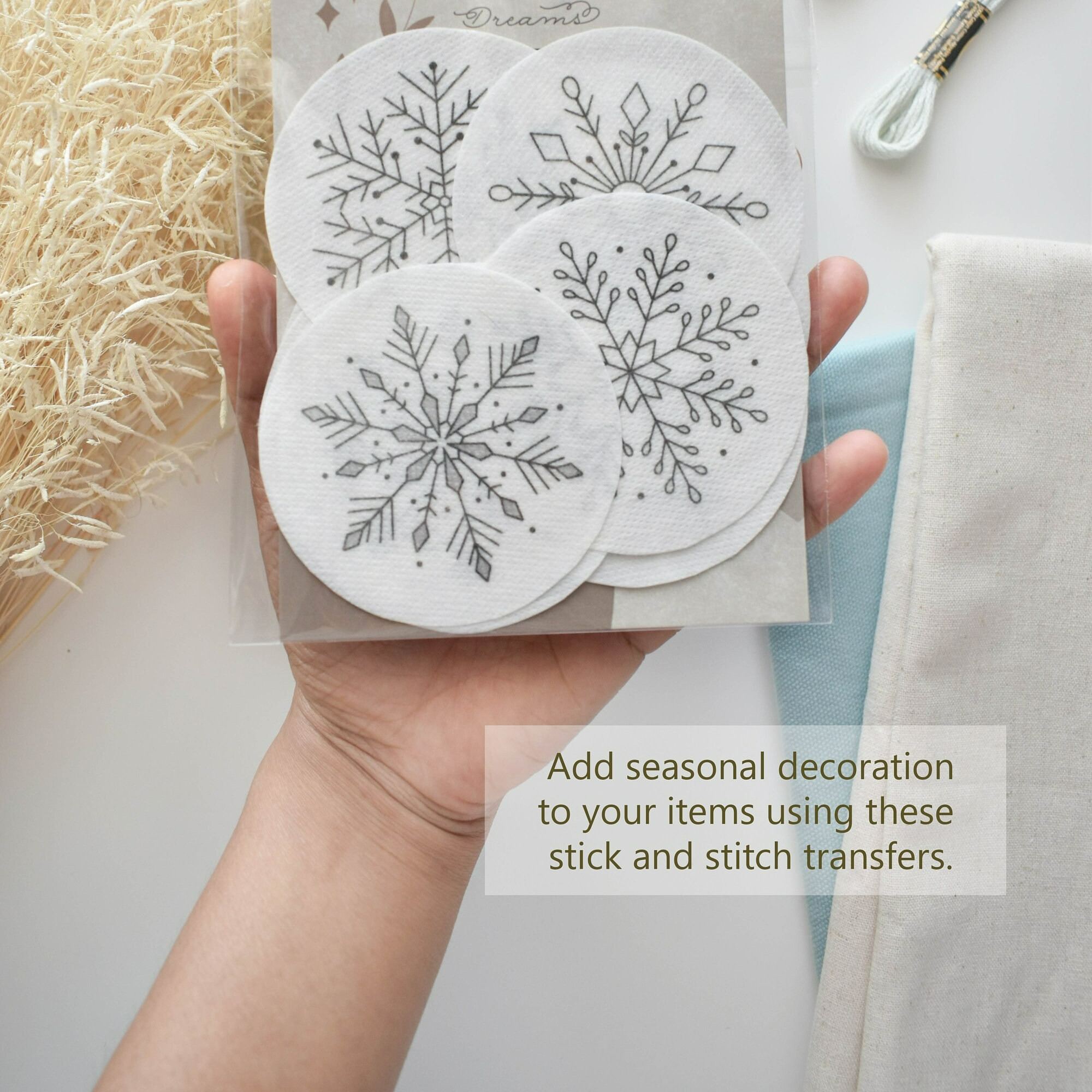 Christmas Snowflakes Embroidery Designs