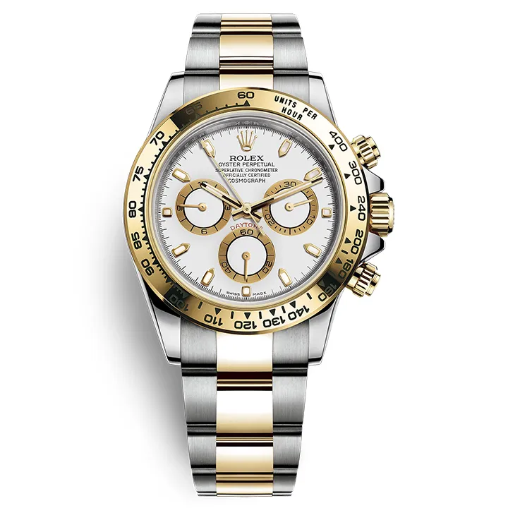 Rolex Cosmograph Daytona White Dial Stainless Steel Oyster Bracelet Bracelet Automatic Men's Watch 116503 Wso 40Mm