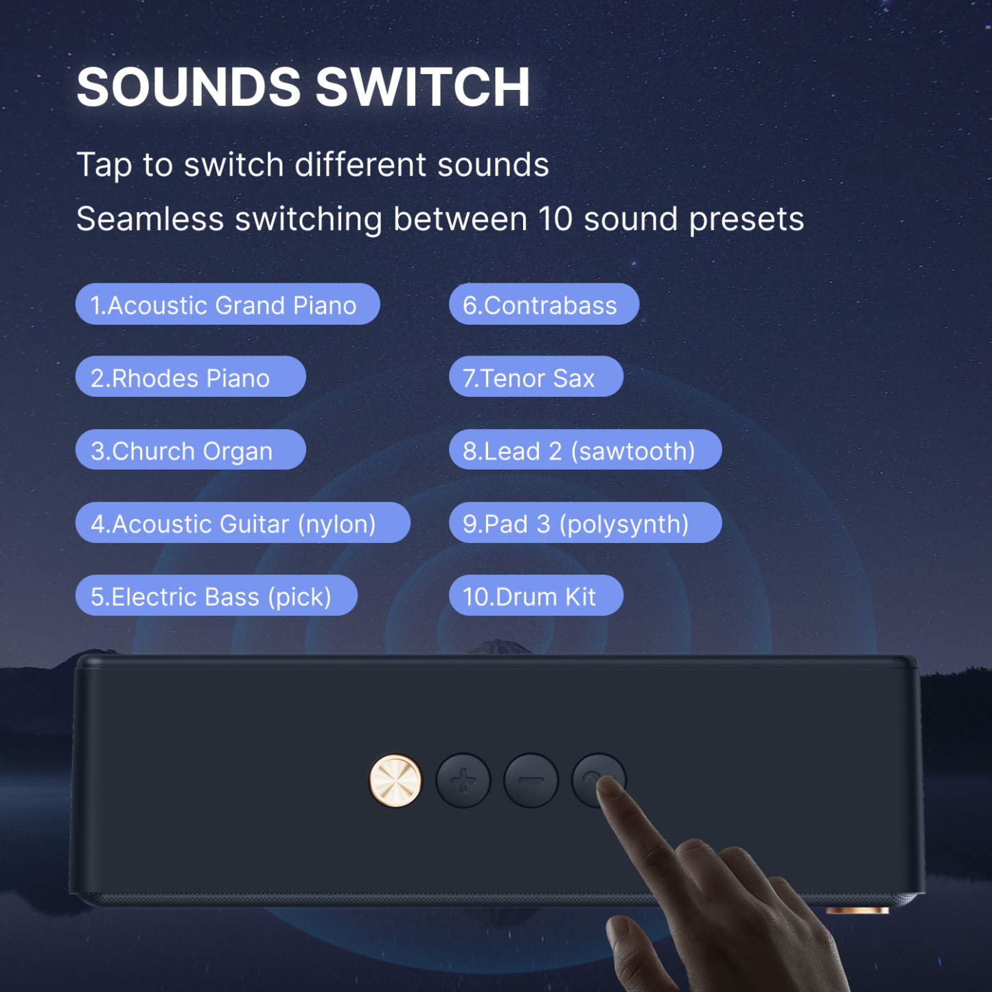 PopuSound MIDI Sounds Speaker for PopuPiano