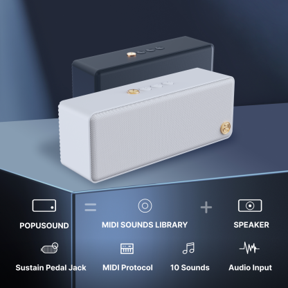 PopuSound MIDI Sounds Speaker for PopuPiano