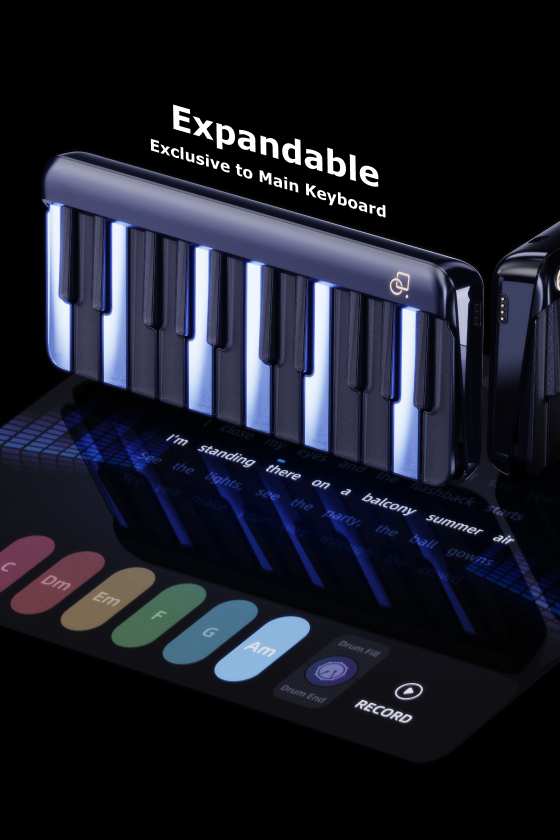PopuPiano Smart Portable Piano MIDI Controller – PopuMusic